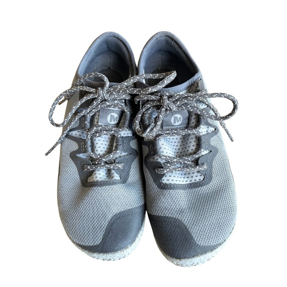 Merrell Vapor Glove Barefoot Running Shoes Gray Vibram Women's US 9 J135374